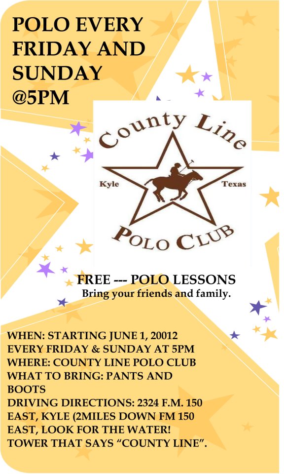 FREE Polo Lessons – County Line Polo Club
