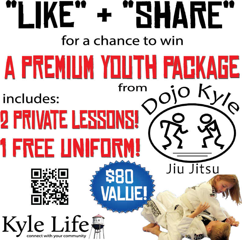 Facebook Giveaway – PREMIUM YOUTH PACKAGE from Dojo Kyle Brazilian Jiu Jitsu!