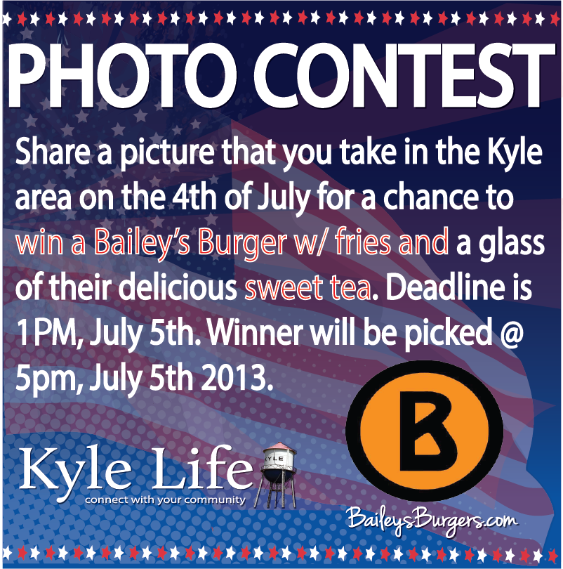 Photo Contest – Win a FREE Bailey’s Burger w/ Fries & Sweet Tea