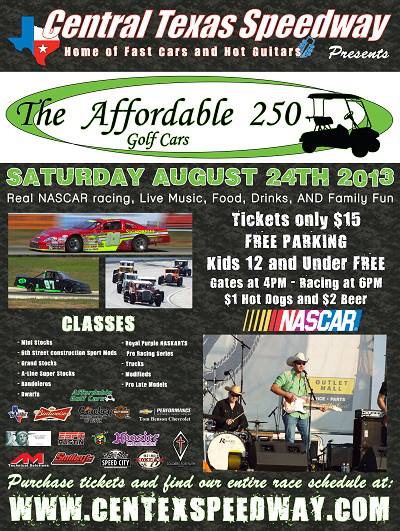 The Affordable 250 NASCAR Race at Central Texas Speedway