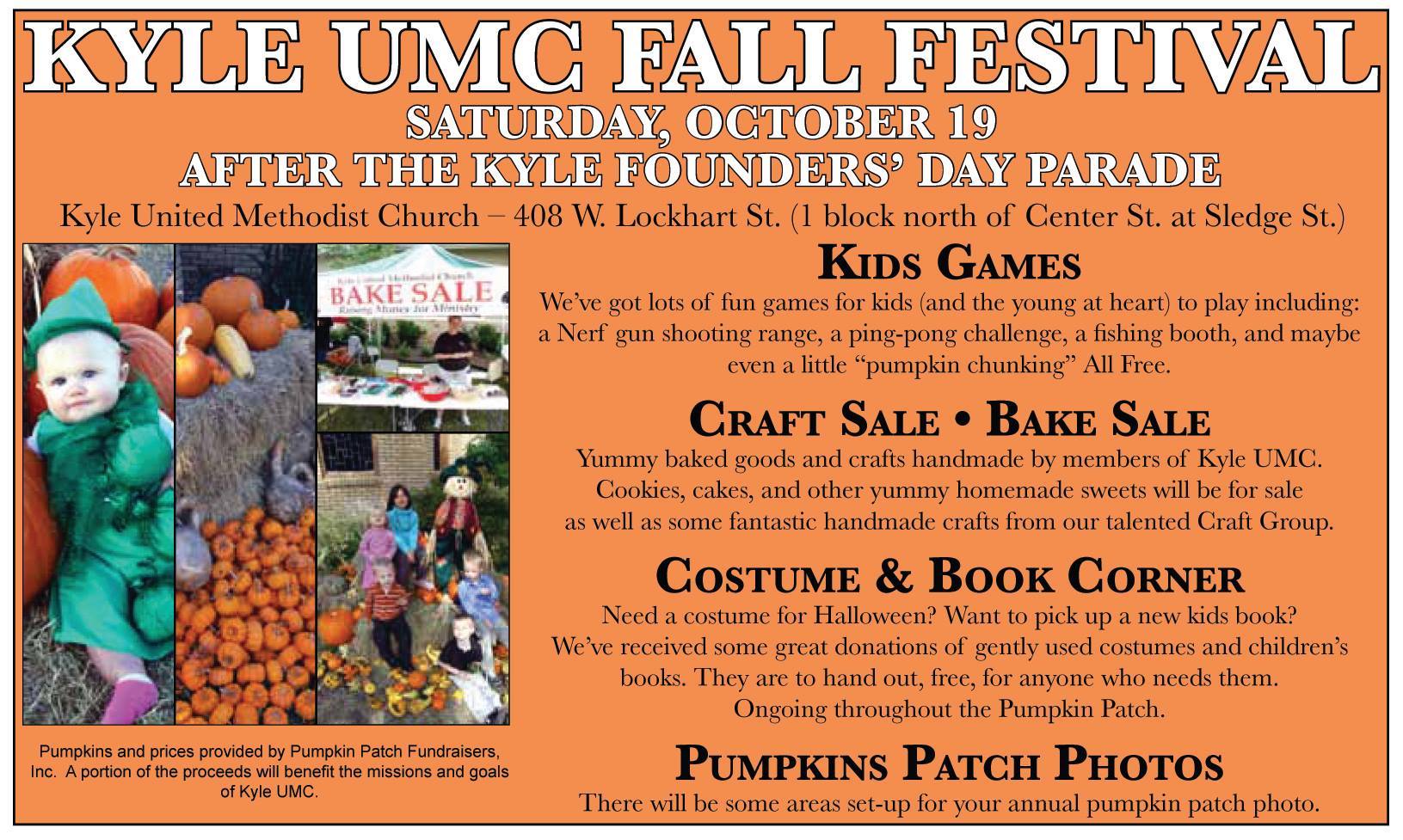 Kyle UMC Fall Festival 2013