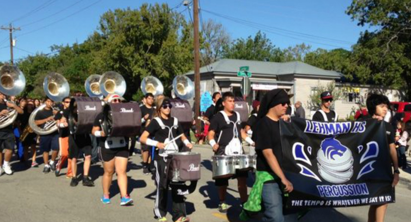 Lehman High School Marching Band – Kyle Founders’ Day Parade 2013