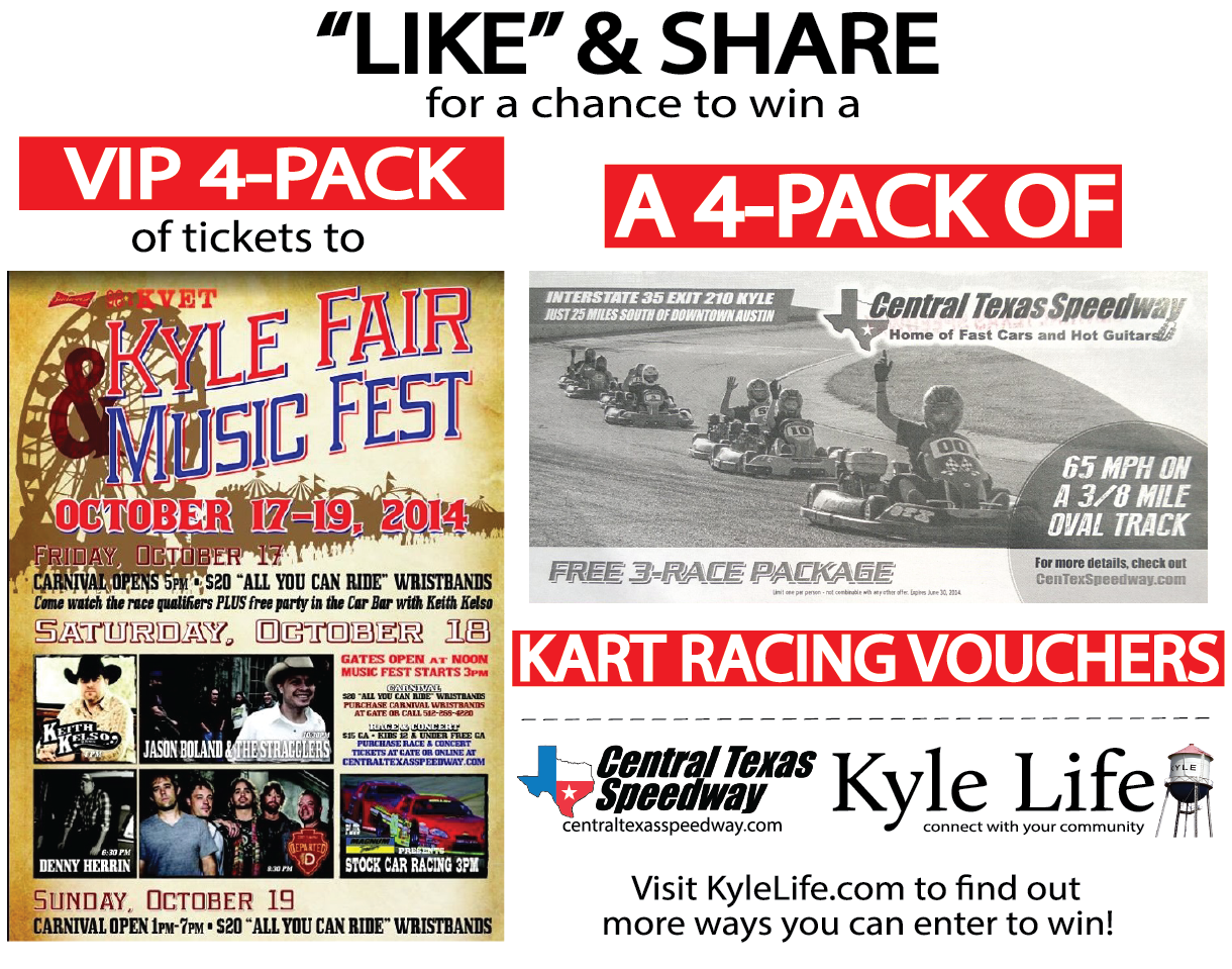 GIVEAWAY — VIP Family Pack for the Kyle Fair & Music Fest