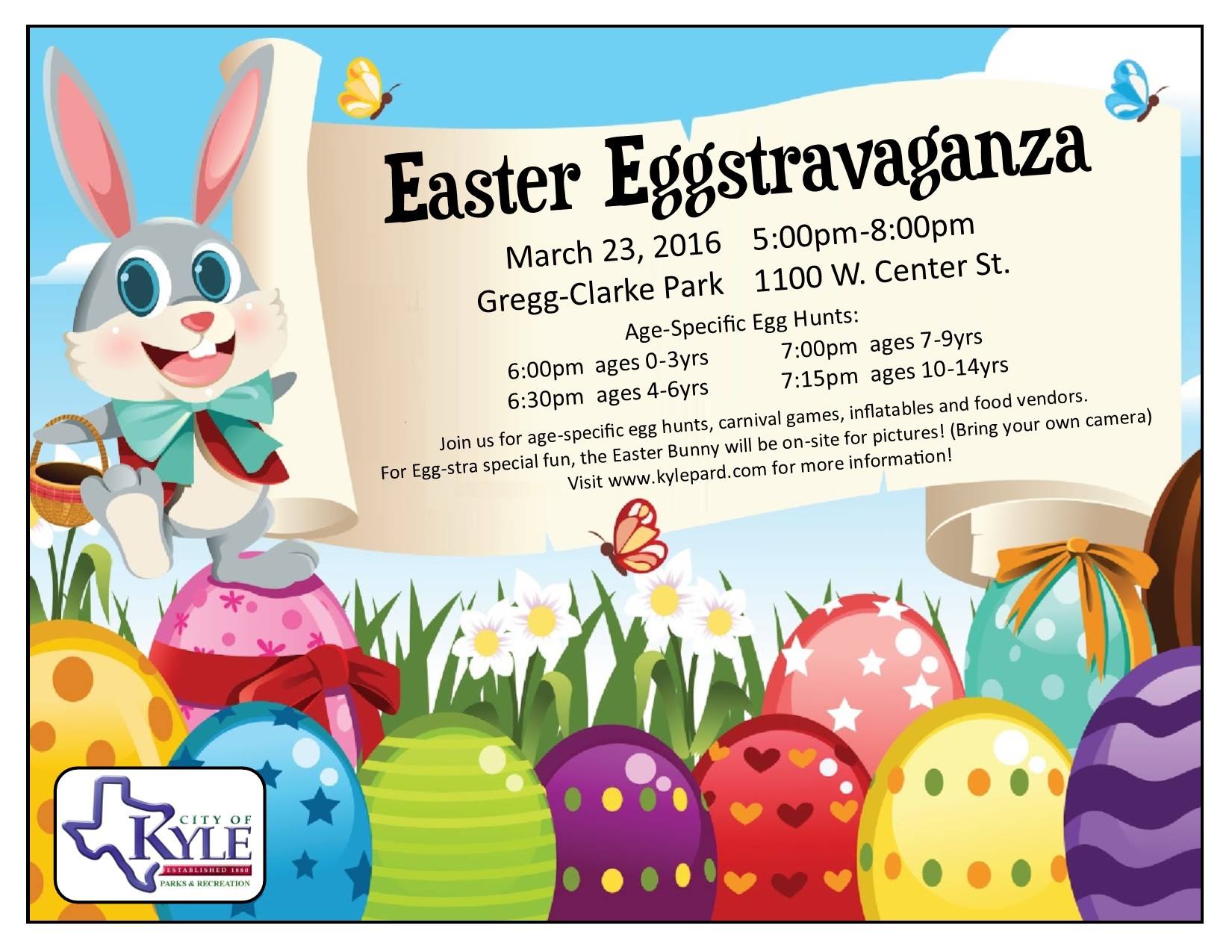 City of Kyle Easter Eggstravaganza 2016