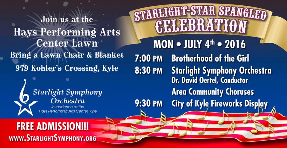 2016 Independence Day Celebrations in Kyle, Texas!